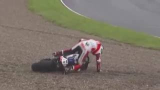 MotoGP 2016 German GP Sachsenring - Danilo Petrucci Crash