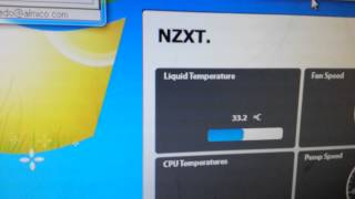 Nzxt Kraken X60 + Fx 8320 4.2ghz 100% Load