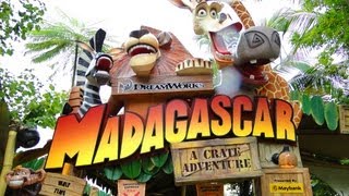 Universal Studios Singapore Madagascar Full Ride HD