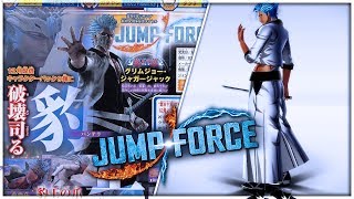 Jump Force GRIMMJOW Revealed!! New V-Jump Scan With Special Moves