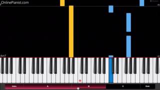Kimi no na wa OST - Kataware doki - Easy Piano Tutorial - かたわれ時