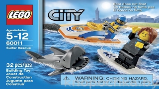 Lego City Обзор Серфер (60011)