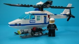 Lego City (레고) Police Helicopter 7741 Build Review