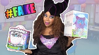 Real vs. Fake Hatchimal at Toy School! Toy Teacher Maleficent Pranks Students