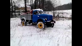 ГАЗ 63 с двигателем ЗМЗ-402.