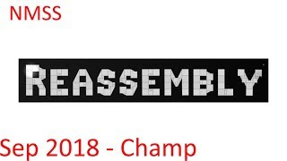 NMSS Reassembly Tournament - September 2018 - Champion Bracket
