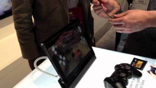 CES 2012 - Sony Tablet S PS3 controller update