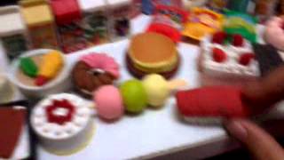 My food eraser collection