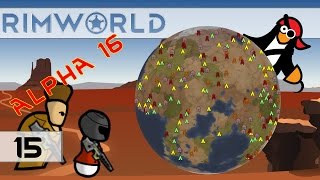 [#15] Let’s Play RimWorld Alpha 16: Testing Our Defenses | RimWorld Alpha 16 Gameplay, Randy Random