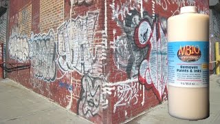 Limpia Grafiti en Dos Minutos con Poción Nro. 9