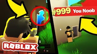 I Found The Biggest Noob in Roblox Fortnite! (Fortnite Island Royale)