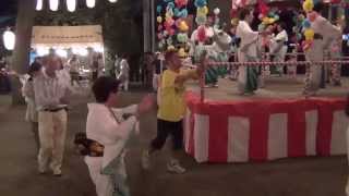 大久保領家盆踊り・2013年8月