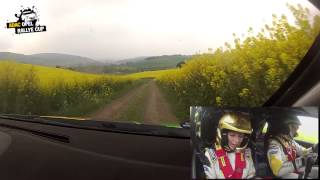 Onboard beim ADAC Opel Rallye Cup