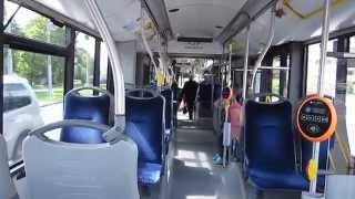 Tallinn: inside the trolleybus Solaris Trollino 18 AC no. 449