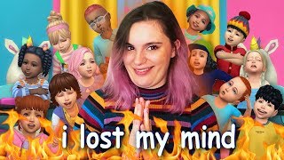 SIMS 4 100 TODDLER CHALLENGE