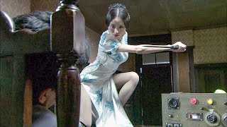 女特工刀法驚人，1秒內瞬殺3個敵軍地下黨！