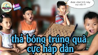 Nhóc Nhóc Vlog | Thả Bóng Nhận Quà Cực Hài | Drop the ball to receive a comedy gift