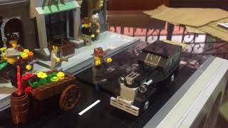 Lego Attempted Murder of Vito  Corleone Scene - The Godfather Lego Boost