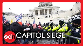 Historic Scenes as US Capitol Stormed By Donald Trump Supporters