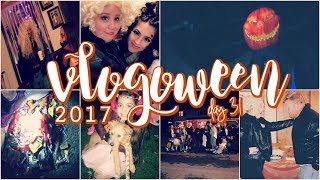 ? HALLOWEEN PARTY & TRICK-OR-TREATING ?  | VLOGOWEEN 2017 - Day 31