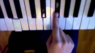 Kagayaku sora no shijima ni wa PianoTutorial Part 1