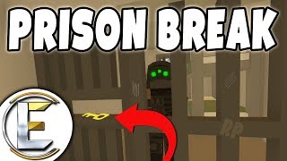 PRISON BREAK! - Unturned Roleplay Rags to Riches #64 (Find A Way To Escape Jail)