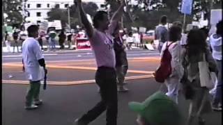 1989 10-10 Tallahassee Pro life Rally (3 of 4) Pro-abort Counter March