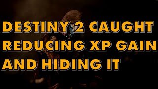 Destiny 2 Caught Lying About End Game XP Gain