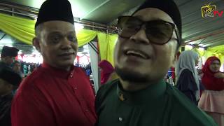 Wahid Senario,Hamdan Senario dan Aniq Ceria Popstar bersama Kumpulan Selendang Perak sambut raya