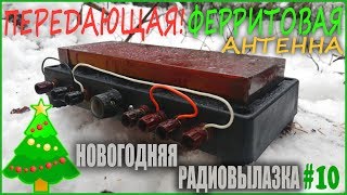 Передающая ферритовая антенна! Новогодняя радиовылазка#10.