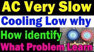 Ac low cooling everything working what’s problem how troubleshoot find learn in Hindi