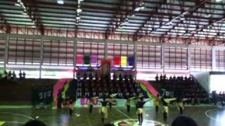 UBRU 1st year student cheering competition2