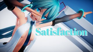 【MMD R-18】Satisfaction / つみ式ミク【紳士】