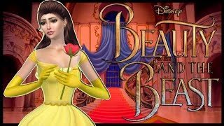 The Sims 4: Создание персонажа. [Бэлль. "Beauty and the Beast" inspired]