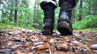 crushing can in jugle boots