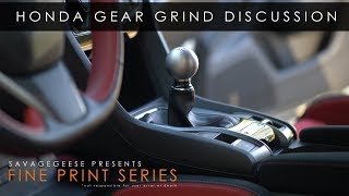 Honda Civic Type R Gear Grinds | The Fine Print