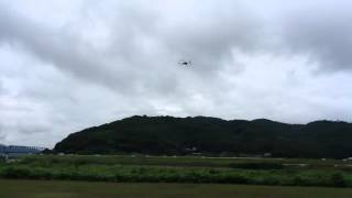 HEXコプター＋ 電飾　Hex-copter + electric illumination