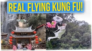 Tourist Attraction Lets You Experience Kung Fu Movie Flying