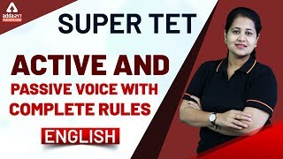 Super TET 2020 | English | Active & Passive Voice With Complete Rules
