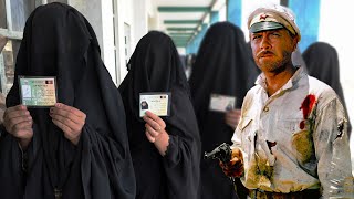 Как мусульманки с закрытыми лицами проходят в аэропортах паспортный контроль