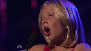 Jackie Evancho first audition Americas Got Talent full with result and comments