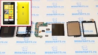 Nokia Lumia 525 как разобрать, ремонт и сборка. Замена дисплея Nokia Lumia 525
