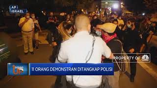 Demo Tolak Lockdown & Minta PM Israel Mundur