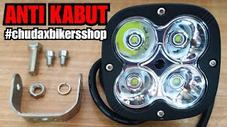 spotlight 4 titik 2 warna || foglamp offroad || chudax bikers shop