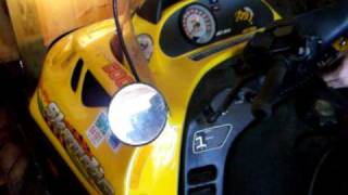 2001 Ski-Doo Skandic 500 cold start 12-12-09