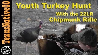 6 Year Old Hunting Turkey with the 22LR Chipmunk Rifle