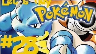 Let´s Play Pokemon Blau (Deutsch) Folge 28 - Die Goldzähne des Wächters