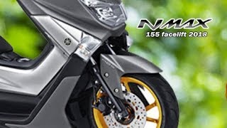 Begini Sosok Yamaha NMAX 155 facelift 2018