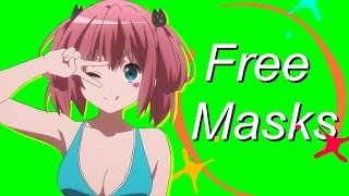 Free Anime Masks! // Thanks for 1,8k Subs