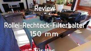 Rollei Rechteckfilterhalter 150 mm für Sony FE  12 24 G